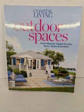 Outdoor Spaces – Blue Cover Home Accent Book